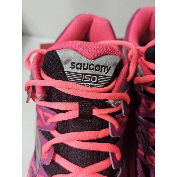 Saucony Girls Zealot ISO Series  SY54610 Running Shoes Sneakers Size 6 - Picture 8 of 12